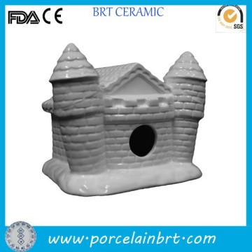 Ceramic castle china import items decor for home
