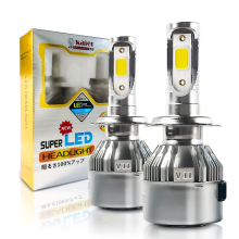 Super Bright Aurora H4 LED Headlamp Car Bulbs with Fan