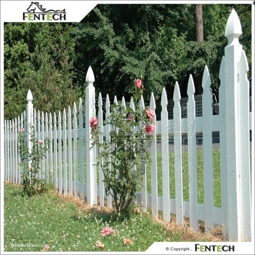 UV Proof High Quality Backyard Fence Flower Fence Plastic Fence