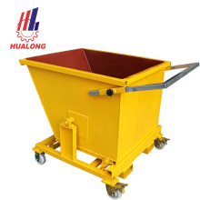 Hualong Stone Machinery HSE-30W Waste Skip Steel Container Tipping Bin