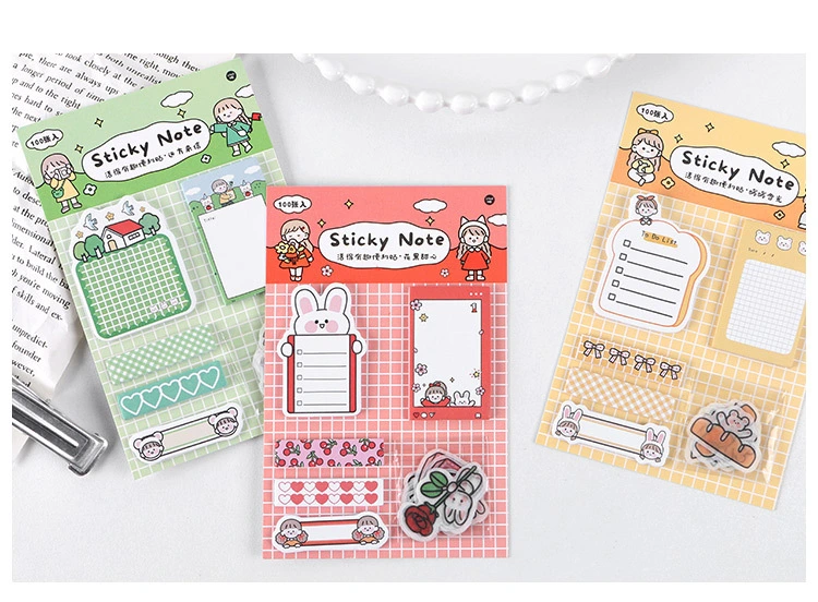 Funny Multi-Function Sticky Memo Notes with Stickers
