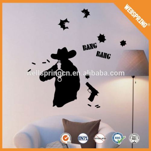 2015 hot new products self-adhesive reusable night club wall decor