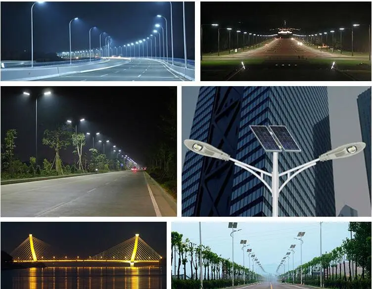 30W 50W 60W 70W 80W High Power Outdoor IP65 Solar Street LED Light