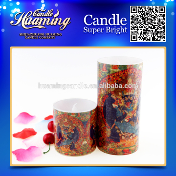 color changeable LED candle/ 3 pcs candle in set