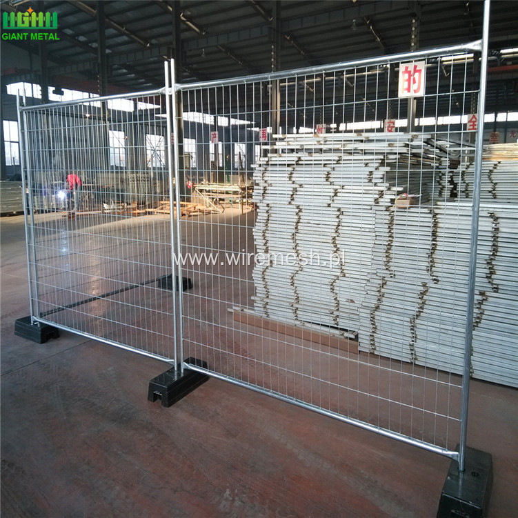 used temporary fence panles