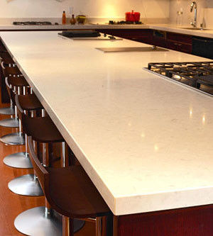 House Kitchen Oem Seamless Acrylic Solid Surface Worktop / Countertop