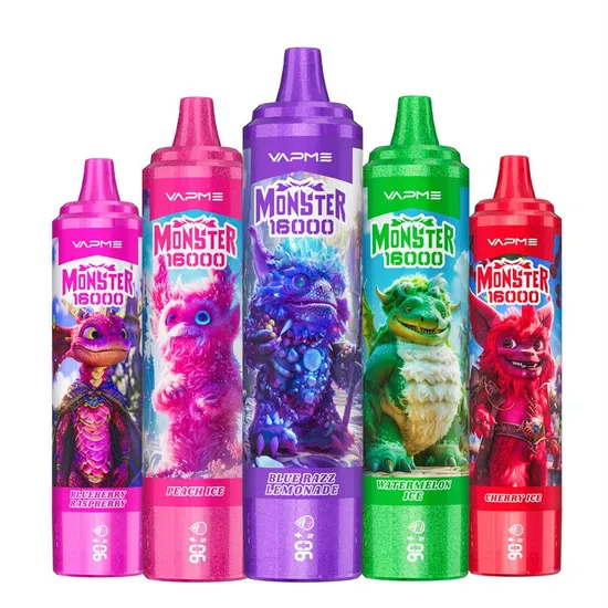 แวปมี มอนสเตอร์ 16000 พัฟ Vapme Monster 16000 Puffs