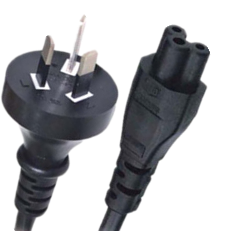 Australian 2 Pin power extension cord with C7 connector