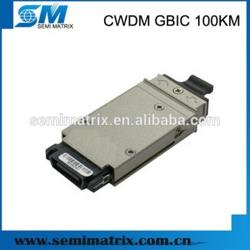 1.25G 100KM 1270nm to 1610nm CWDM GBIC Optical Transceiver Module