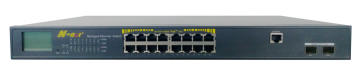 Managed 16 Ports POE Switch Gigabit