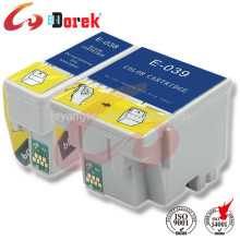 Cheap price T038 T039 ink cartridge for Espon printer Stylus C41SX C41UX series
