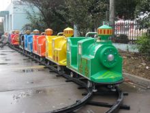 battery operated track train