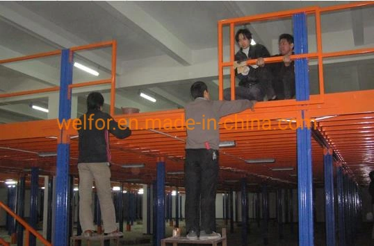 Industrial Mezzanine Floor Demountable Platform Factory Storage Pallet Racking Mezzanine