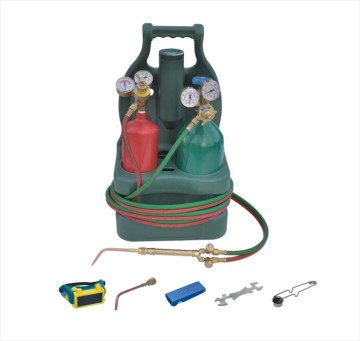 UWELD Portable Welding Cutting Kit with Cylinders