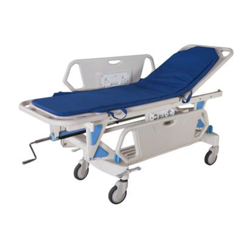 Manual Single Crank Ambulance Car Stretcher