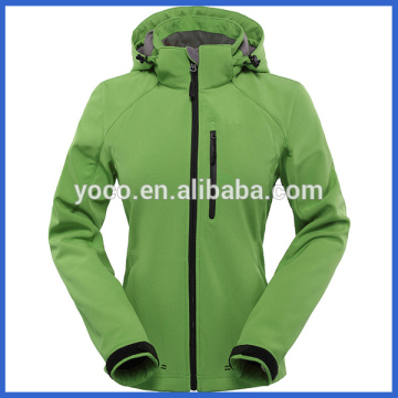 Women winter softshell parka