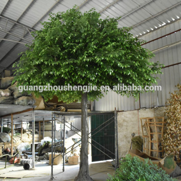 SJ2001037 Ornamental foliage plants/fake metal ficus tree/artifiical banyan tree for decoration