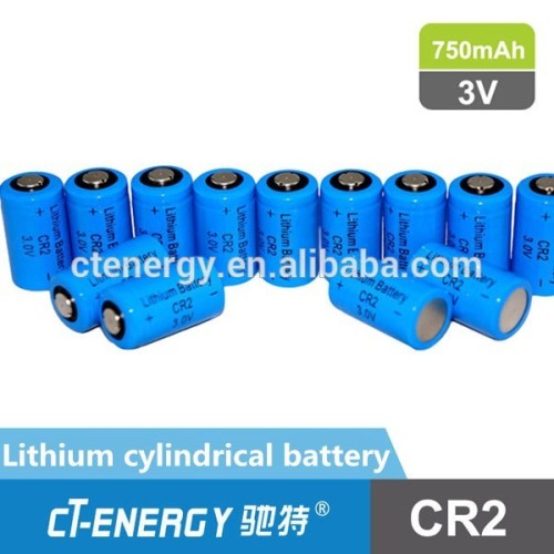 Lithium battery CR2 3.0v ,CR2 battery for detectror,3.0v lithium battery non rechargeable