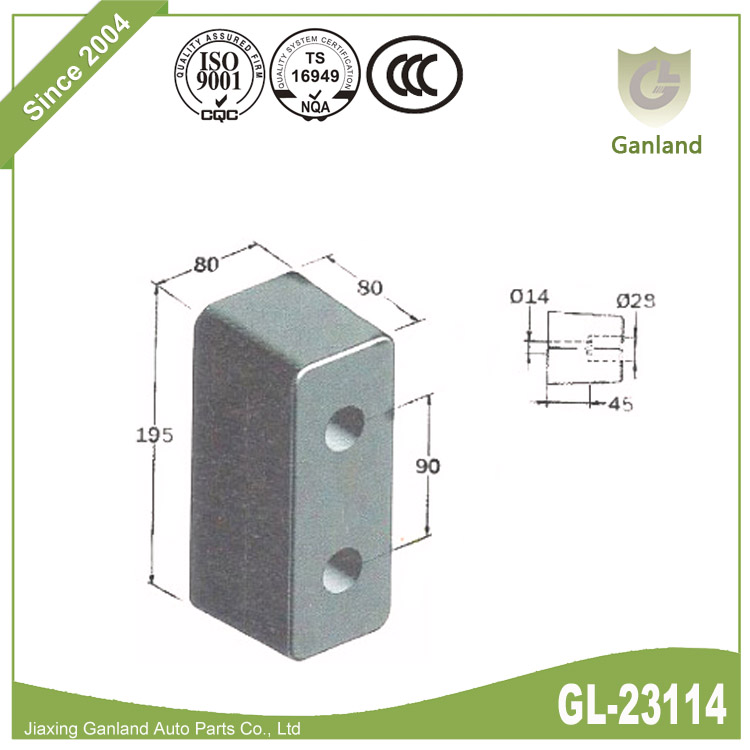 rubber buffering GL-23114 