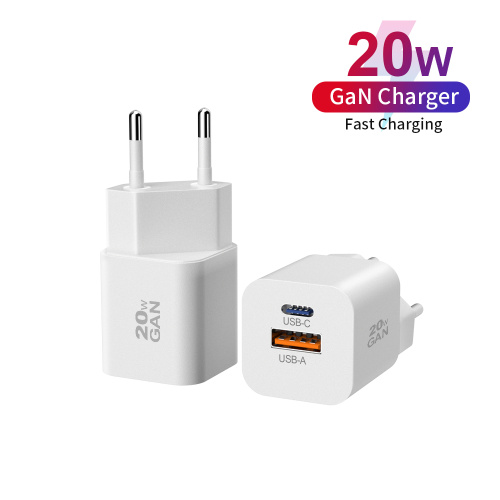 Hot Sale 20W Portable GaN PD Charger