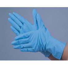 Pemeriksaan medis bubuk sarung tangan nitril gratis sekali pakai