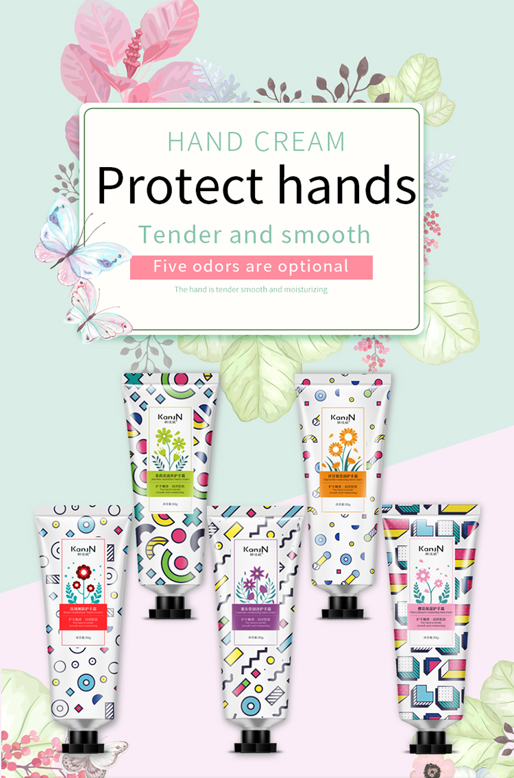 OEM Ex-factory price organic repairing lavender herb hand cream