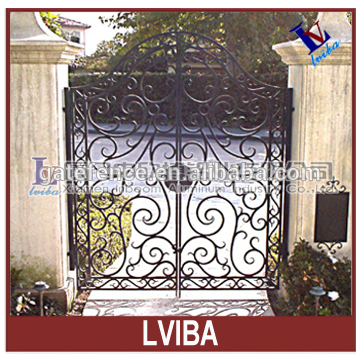 New design of gate & luxury metal gate & house gate color