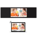 Large screen classroom blackboard