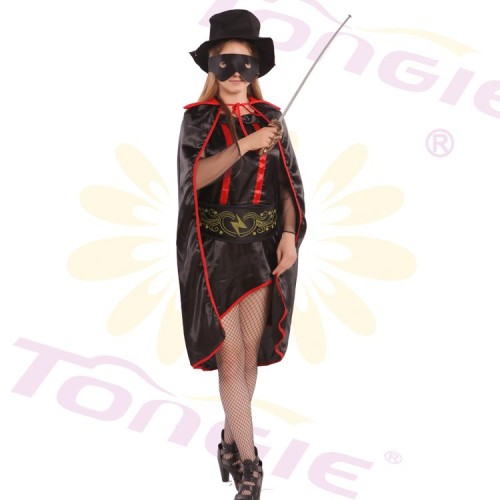 China Wholesale Halloween Costume Women Costume Zorro Skirt