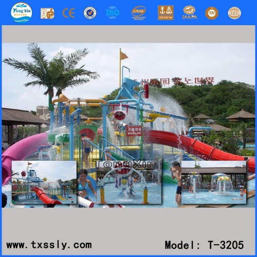 outdoor water playground for sale, accepted customized drawing
