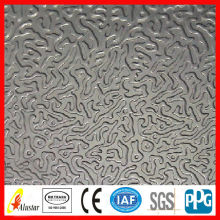 Aluminium embossed stucco coil