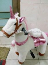 Ride on zebra for kids & adult/ride on toy unicorn/mechanical horse toy