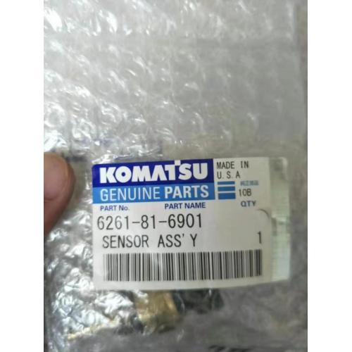 Komatsu Motor SAA6D107E-1B için Sensör 6261-81-6901