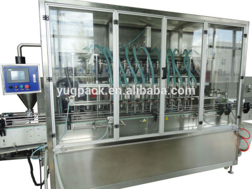 Auto 12-nozzle olive oil filling production line