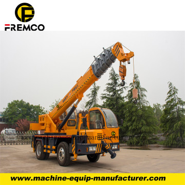 12 Ton Homemade Mobile Crane Truck with Wheel