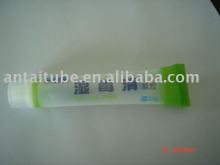 clear plastic green color tube
