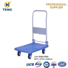 Made in china foldable Steel Platform moving truk Hand Trolley