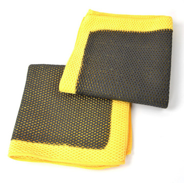 Pineapple Towel Edgeless Microfiber Glass  Cloth