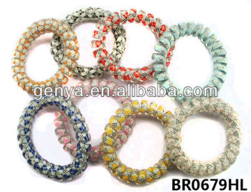 Spiral Bracelet/Phone line bracelet with printing