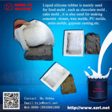 liquid silicone for stone concrete molds making