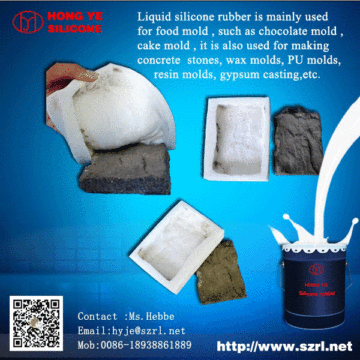 liquid silicone for stone concrete molds making