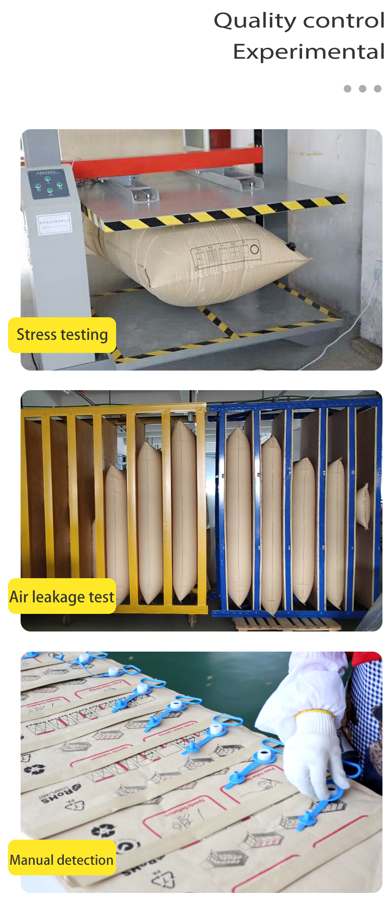 Flexible Container Air Dunnage Bag