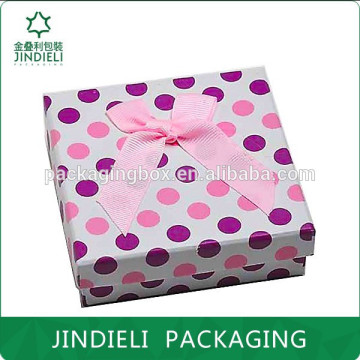 Sweet decorative paper jewelry box