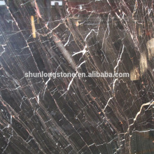 Golden vein Brown Marble tile,Brown Marble slab