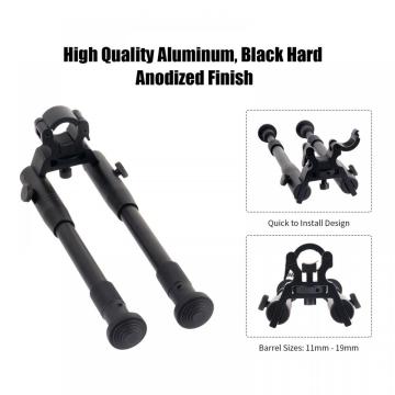 8-10 Inches Clamp-on Barrel Mount Bipod