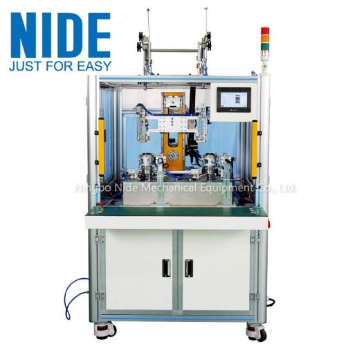 Automatic Needle Coil Winder untuk BLDC di Slot Stator