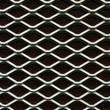 Silver Galvanized Expanded Metal Mesh For Bbq Grill