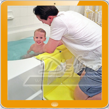 Premium Neoprene Baby Bath Kneeling Mat with Elbow Pads