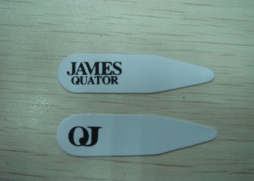 Collar Stays, Plastic Collar Stays, Custom Collar Stays, Shirt Collar Stay