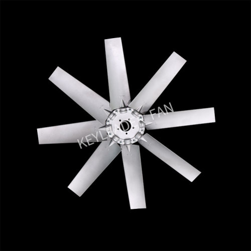 8 лезвия алюминиевого вентиляционного рабочего колеса для воздушного компрессора